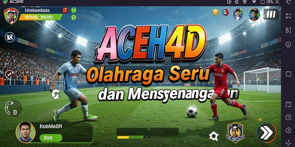 Tampilan gameplay ACEH4D dengan berbagai olahraga menarik.