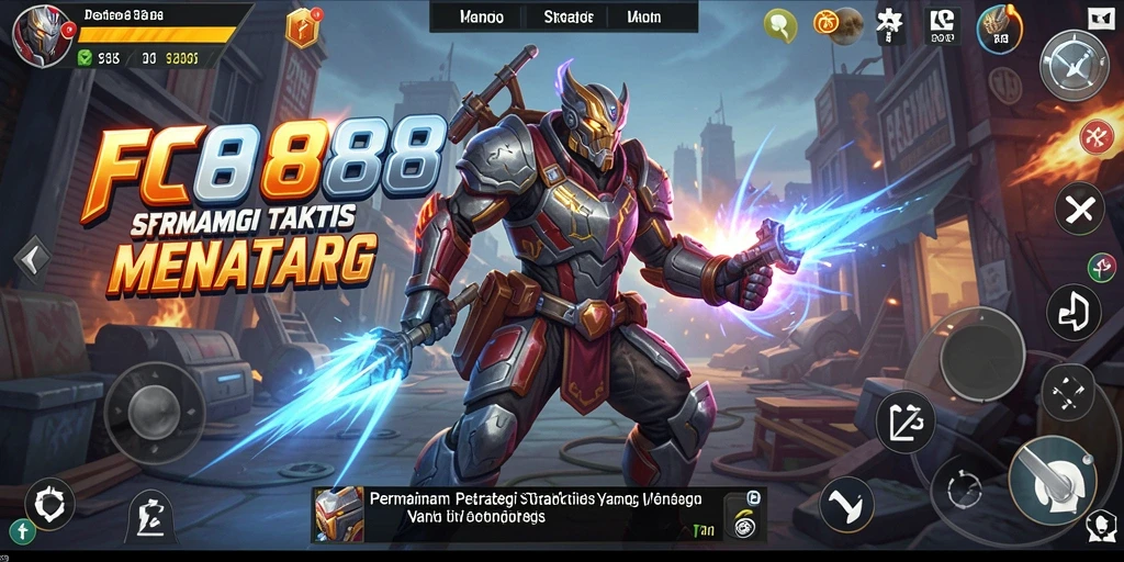 Screenshot gameplay FC888 menampilkan aksi taktis yang mendebarkan.