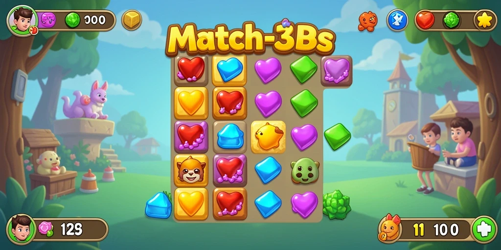 Tampilan gameplay HARAPJP yang penuh warna dan menantang.
