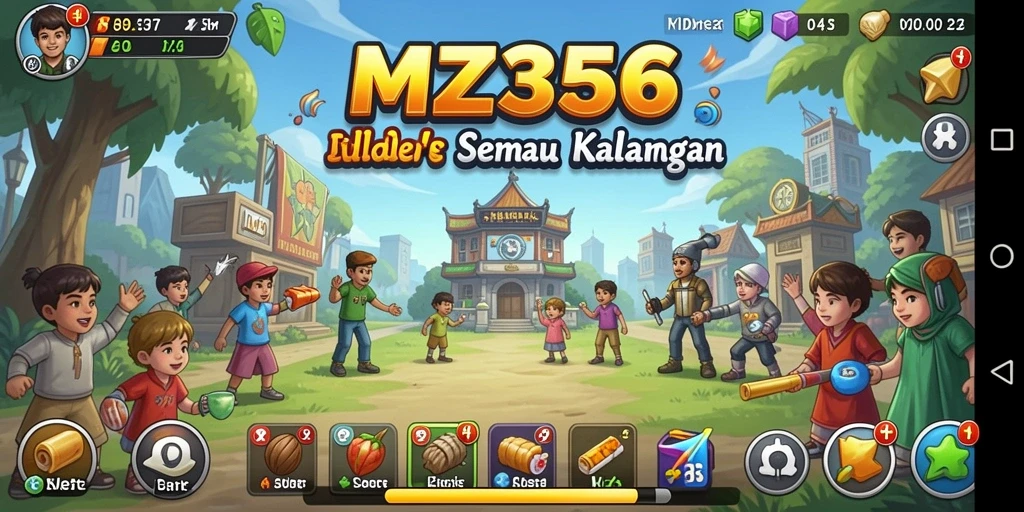 Tampilan gameplay MZ356 yang mendebarkan dalam kategori Idle.