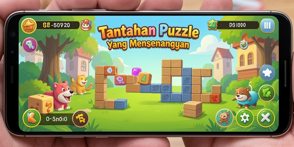 Tampilan gameplay S13 dengan teka-teki menarik dan interaksi seru.