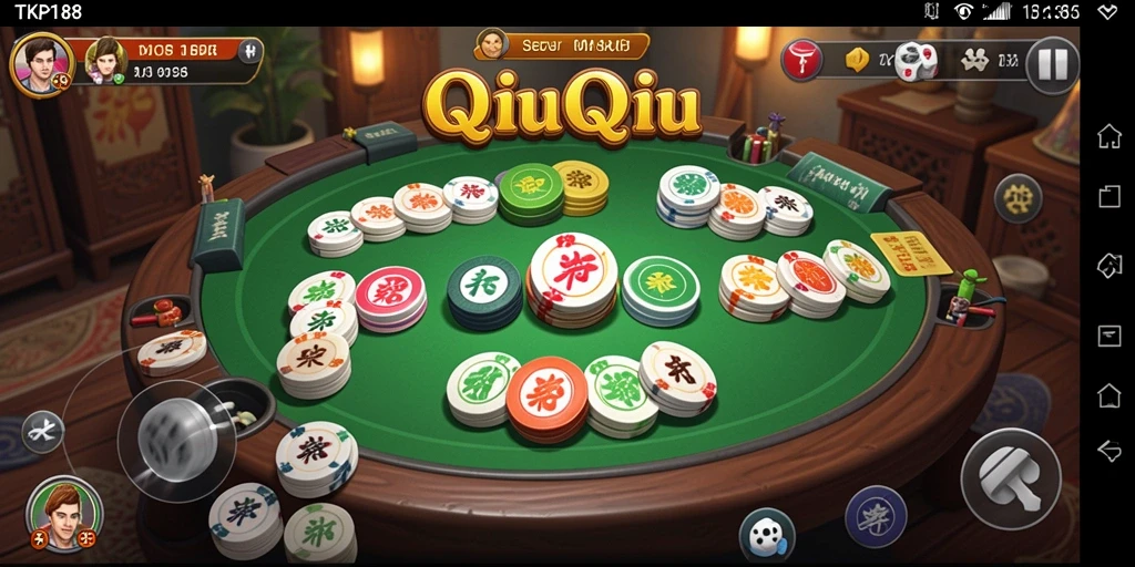 Gameplay seru QiuQiu di TKP188 yang penuh tantangan.
